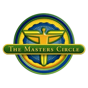 The Masters Circle logo with a stylized figure.